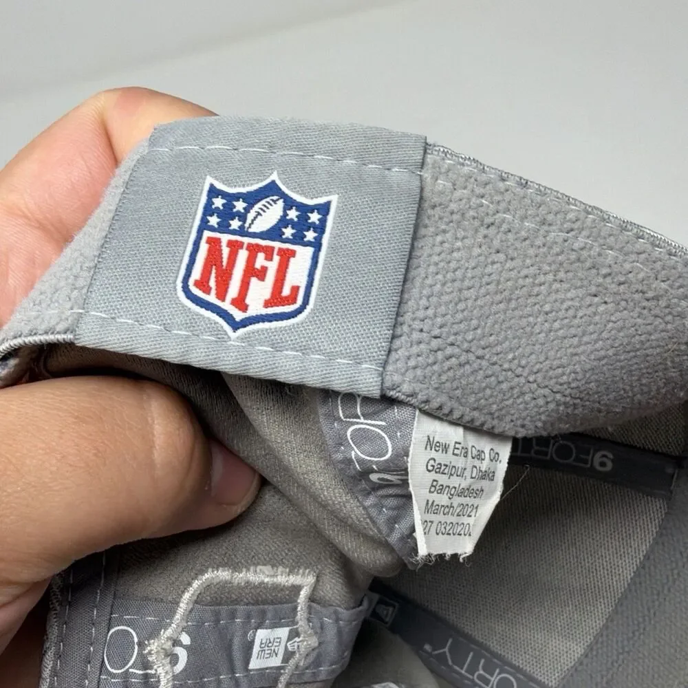 Kansas City Chiefs Youth New Era 9FORTY Gray Red NFL Snapback Hat